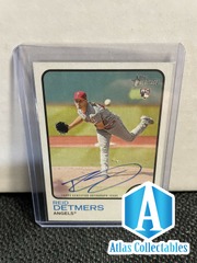 2022 Topps Heritage Reid Detmers Real One Autograph On Card Auto #ROA-RD RC SP